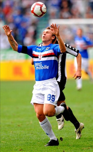 Cassano: de novo, melhor em campo