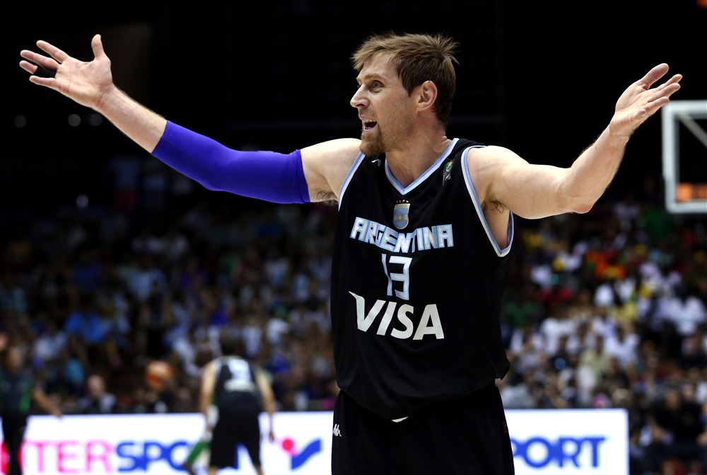 Andrés Nocioni: inspiração para os argentinos na defesa (Foto: Fiba/Divulgação)