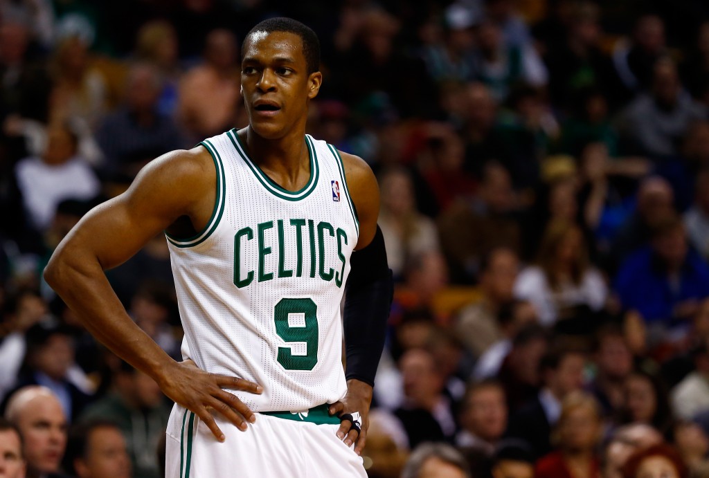 Rajon Rondo vai terminar a temporada em Boston? (Foto: Getty Images)