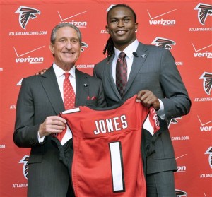 Falcons Jones Draft Football