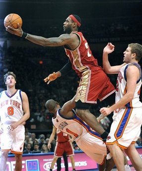 Cavaliers Knicks Basketball