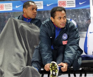 Os irmãos brasileiros Ronny e Raffael são destaques do Hertha Berlim