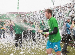 Greuther Fürth comemora o acesso