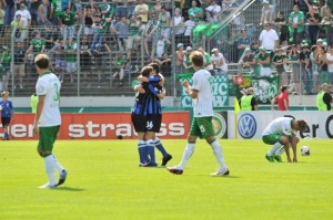 Werder Bremen perdeu do Saarbrücken