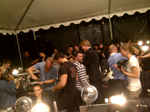 Marc Jacobs Backstage