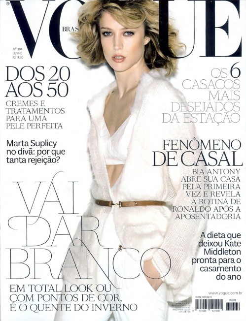 Raquel Zimmermann feat. Vogue Brasil by Henrique Gendre