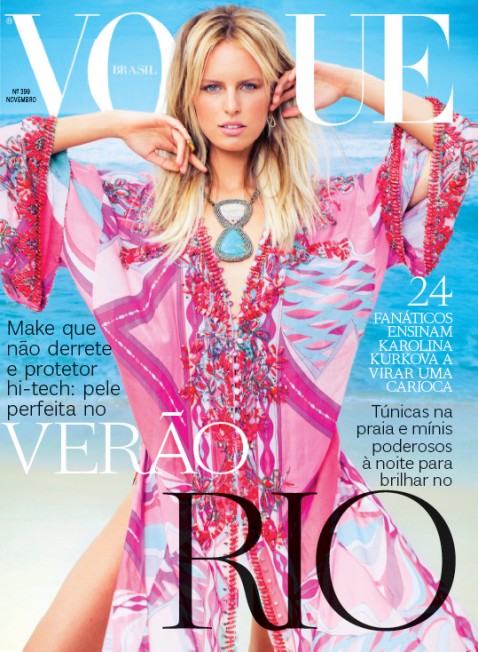 Vogue Brasil feat. Karolina Kurkova