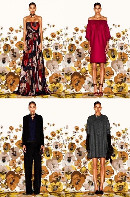 Daniela Alves feat. Gucci pre-fall 2012