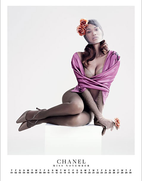 Novembro - Chanel Iman