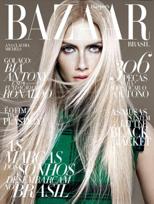 Ana Claudia Michels feat. Harper's Bazaar Brasil Abril by Gui Paganini