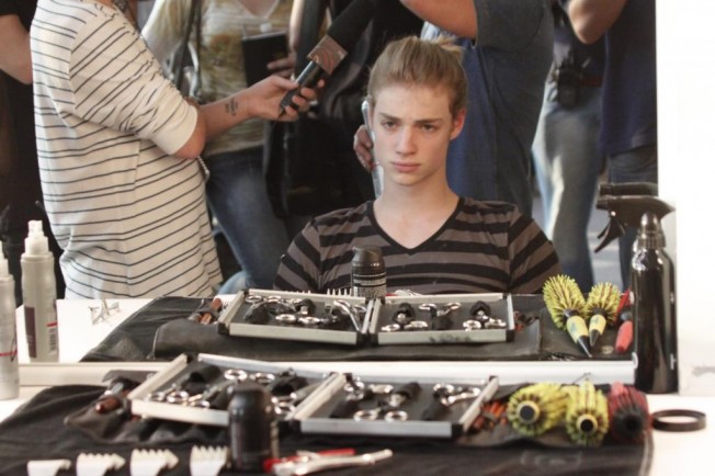 Backstage Alexandre Herchcovitch Verão 2013