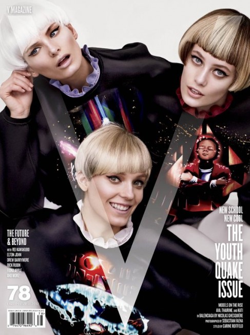 Thairine Garcia feat V Magazine by Sebastian Faena