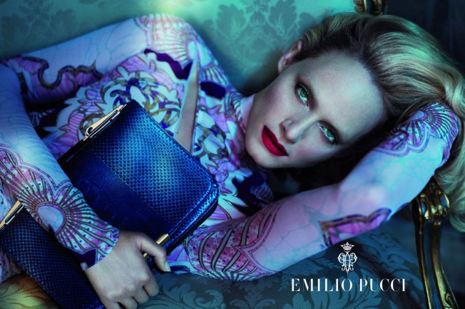 Amber Valletta feat. Emilio Pucci Inverno 2013 by Mert Alas and Marcus Piggott