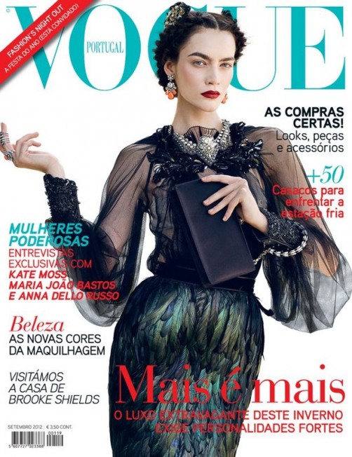 Patrycja Gardygajlo feat. Vogue Portugal setembro 2012 by Marcin Tyszka