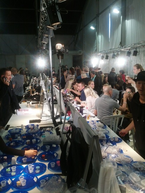 Katia Selinger feat. Christian Dior Backstage