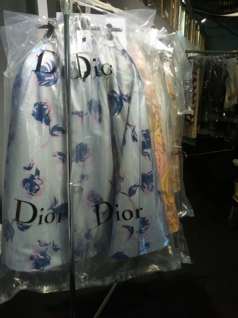 Katia Selinger feat. Christian Dior Backstage