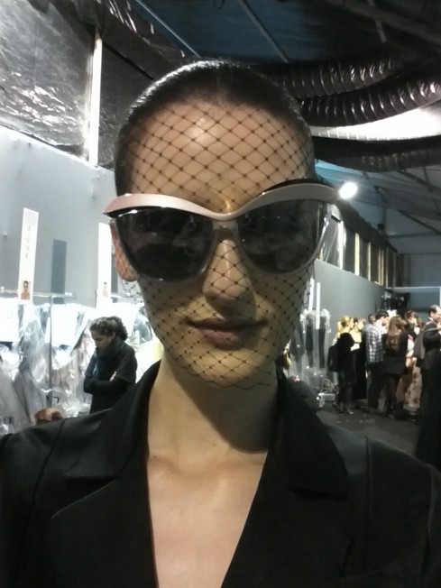 Katia Selinger feat. Christian Dior Backstage