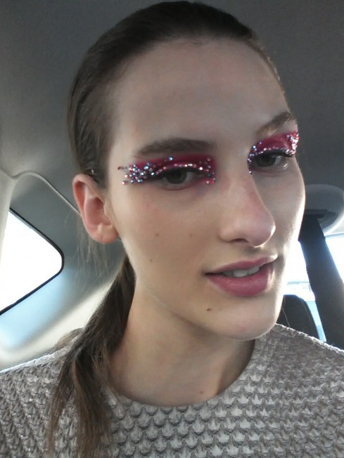 Katia Selinger feat. Christian Dior Backstage