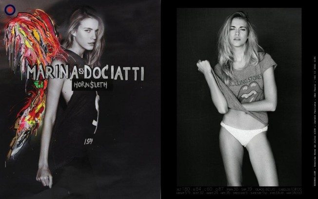 MARINA DOCIATTI FEAT. KEEMOD SHOWCARD INVERNO 2013