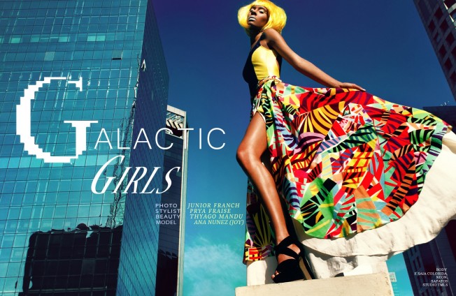 Galactic Girls by Junior Franch