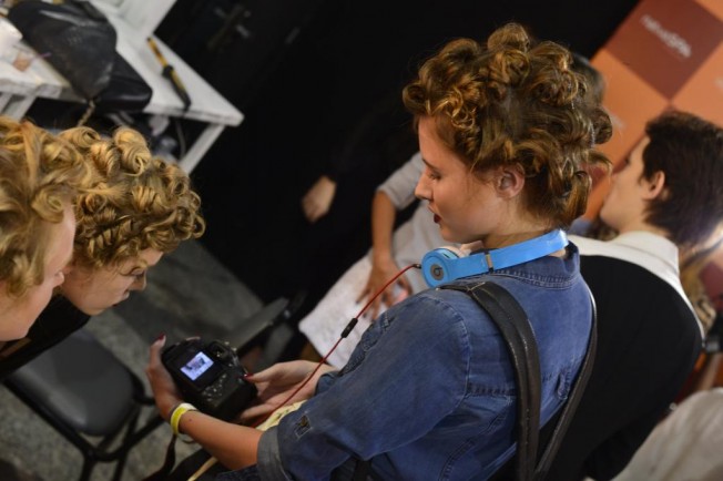 Backstage Nica Kessler