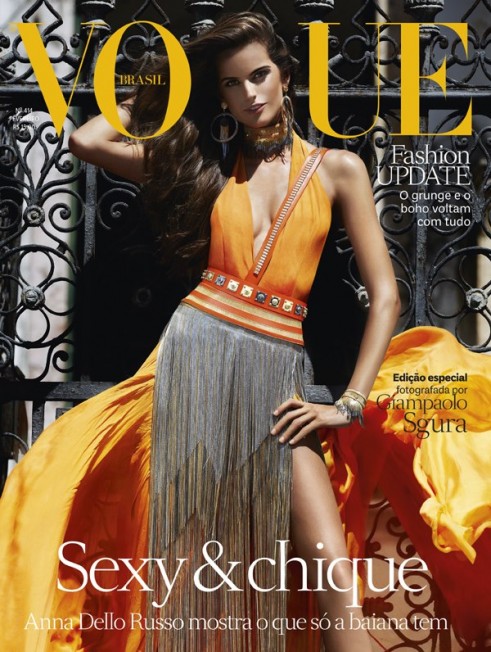 Izabel Goulart feat. Vogue Brasil Fevereiro 2013 by Giampaolo Sgura