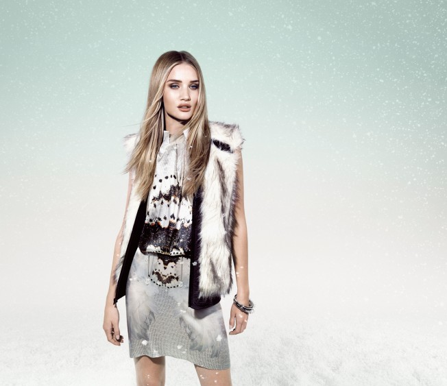 Rosie Huntington-Whiteley feat. Animale FW2013 by Henrique Gendre
