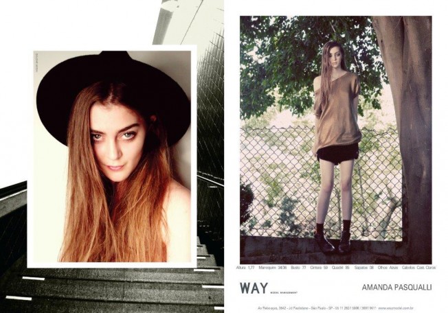 Amanda Pasqualli Way Model Management Verão 2013.14