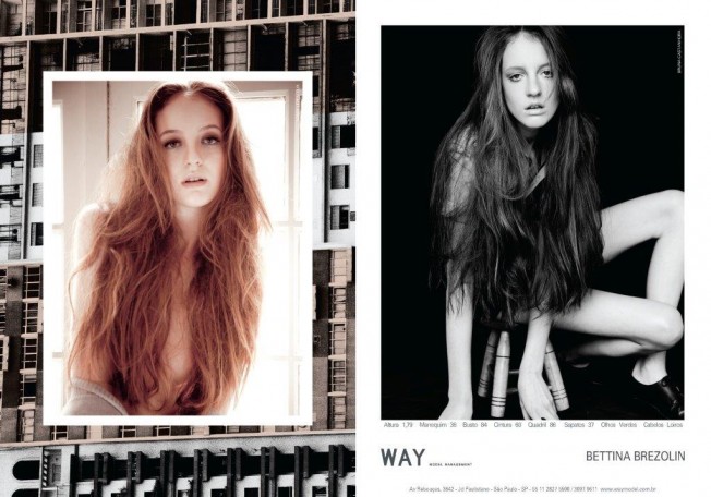 Bettina Brezolin Way Model Management Verão 2013.14