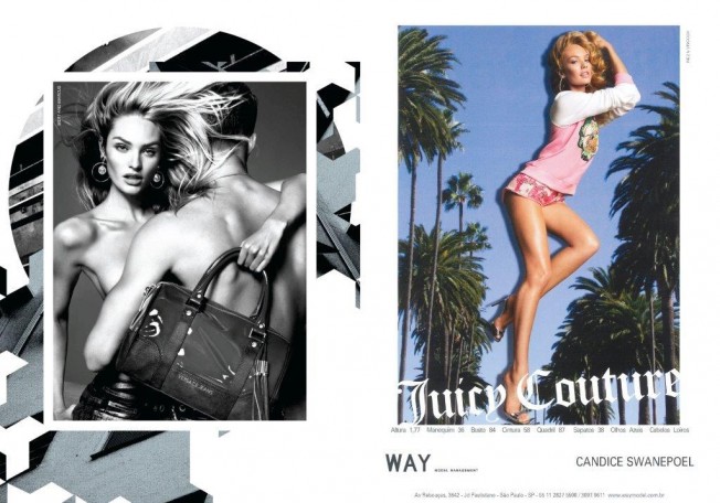 Candice Swanepoel Way Model Management Verão 2013.14