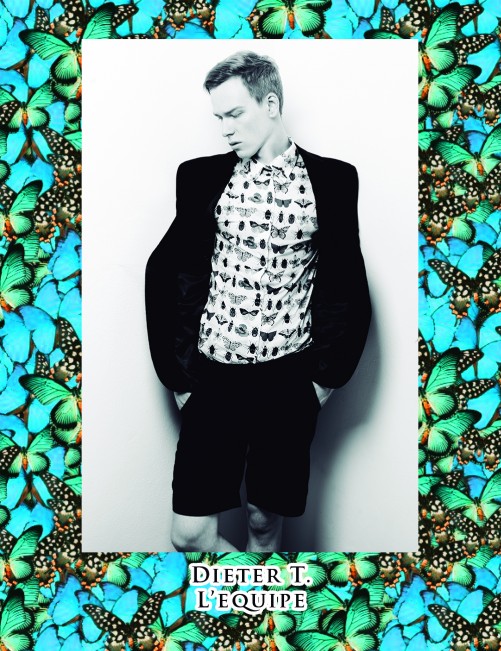 Dieter T Showcards House of Models SS2013.14