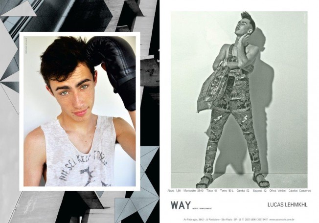 Lucas Lehmkhl Way Model Management Verão 2013.14