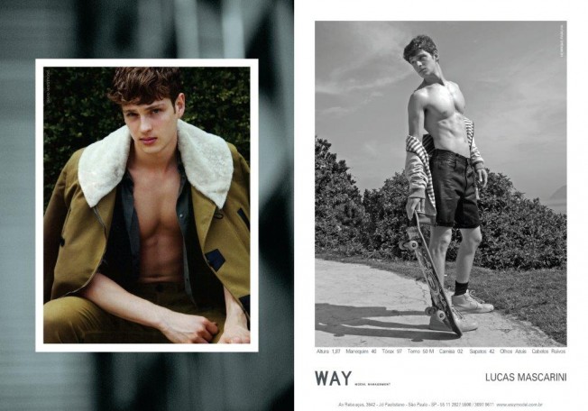 Lucas Mascarini Way Model Management Verão 2013.14