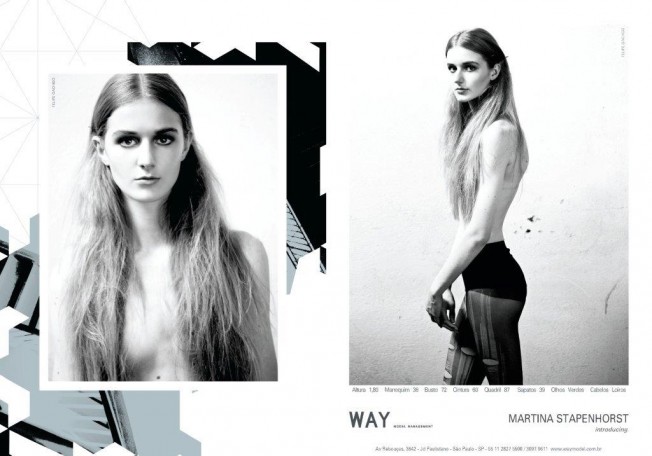Martina Stapenhorst Way Model Management Verão 2013.14