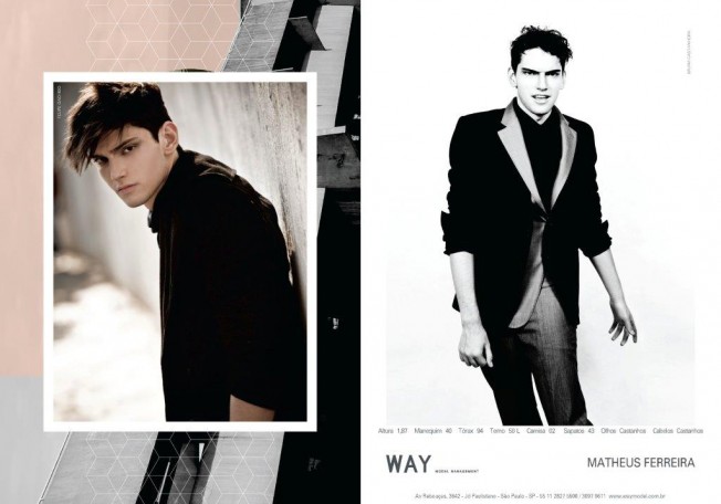 Matheus Ferreira Way Model Management Verão 2013.14