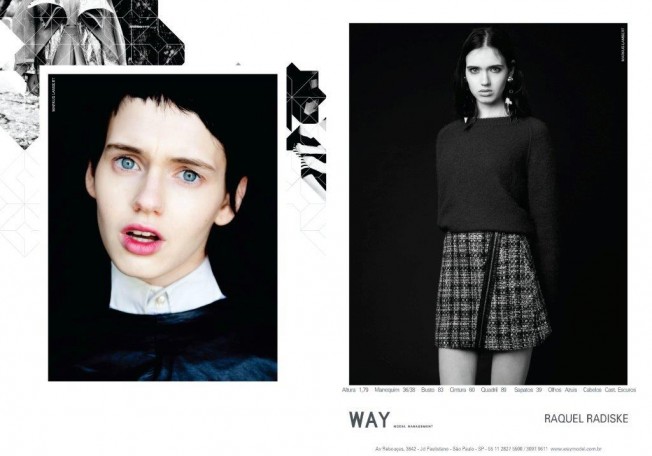 Raquel Radiske Way Model Management Verão 2013.14