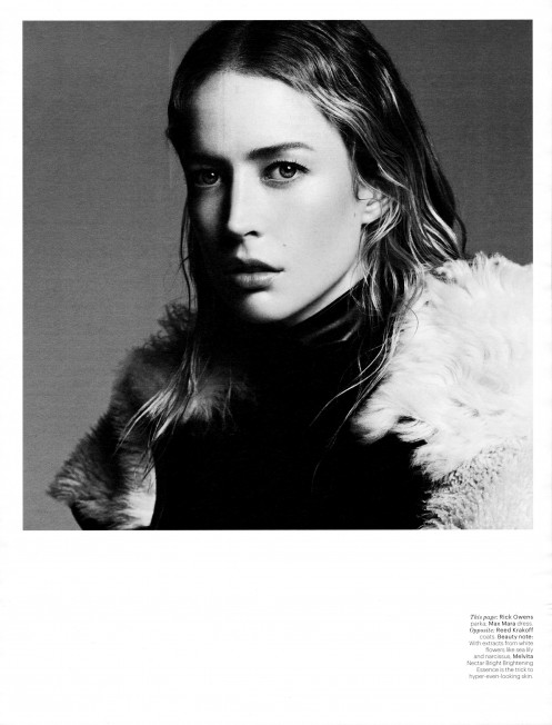 Raquel Zimmermann feat. W Magazine June-July 2013 by Karim Sadli