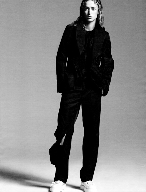 Raquel Zimmermann feat. W Magazine June-July 2013 by Karim Sadli