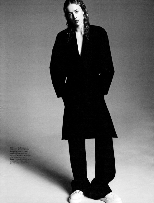 Raquel Zimmermann feat. W Magazine June-July 2013 by Karim Sadli