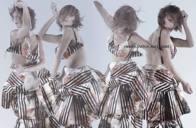 Isabel Hickmann feat. Alexandre Herchcovitch Inverno 2013 by André Schiliró
