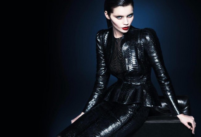 Abbey Lee Kershaw feat. Gucci AD FW 2013.14 by Mert and Marcus