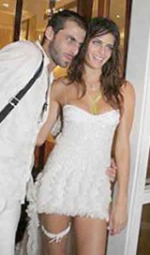 Henri Castelli e Isabeli Fontana