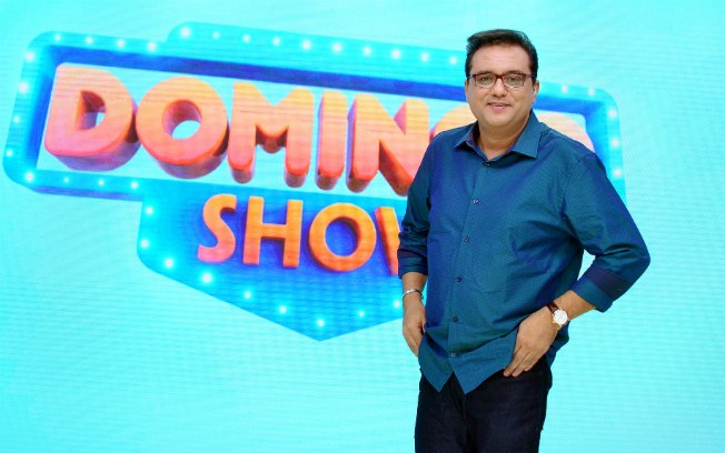 Geraldo LuÃs ficou um mês fora do ar após reclamação ao vivo (Foto: Antonio Chahestian/Record)