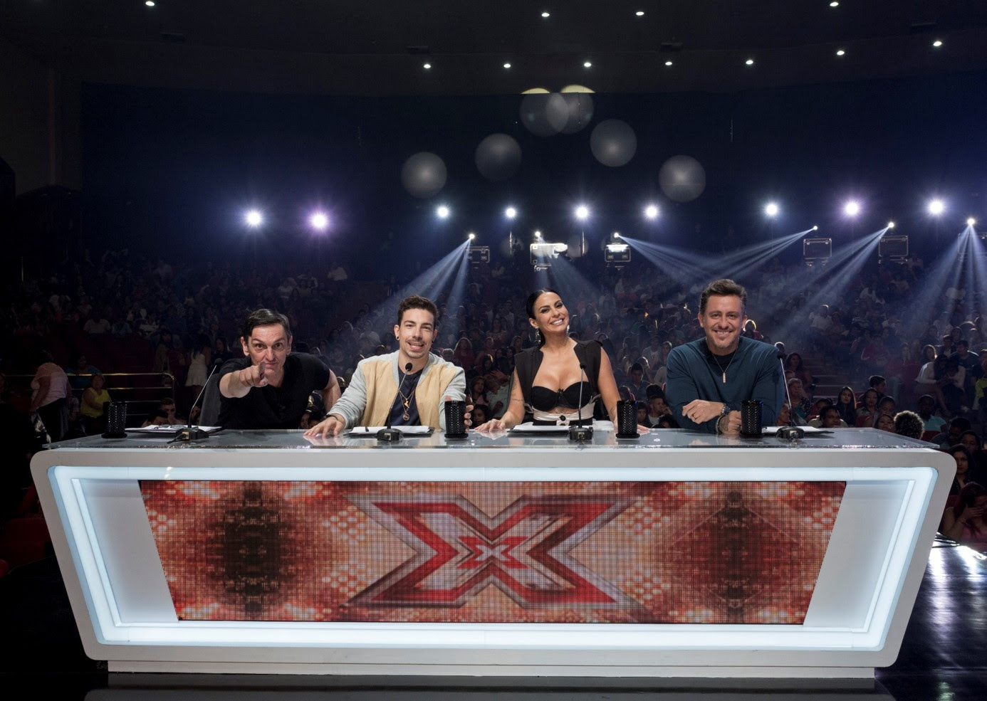 Paulo Miklos, Di Ferrero, Alinne Rosa e Rick Bonadio são os jurados (Foto: Divulgação)