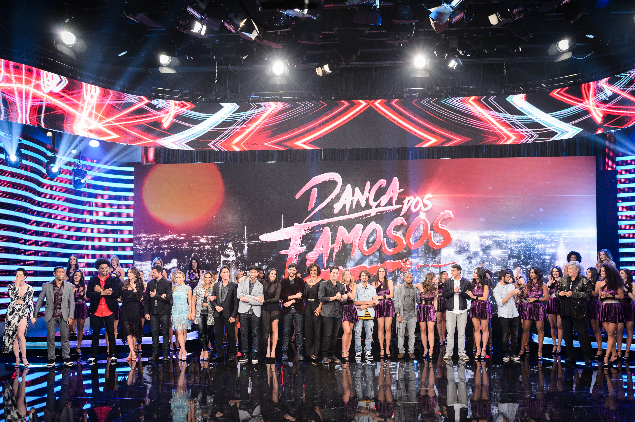 Os 12 participantes do "Dança dos Famosos" serão apresentados neste domingo (21) (Fotos: Ramón Vasconcelos/Globo)