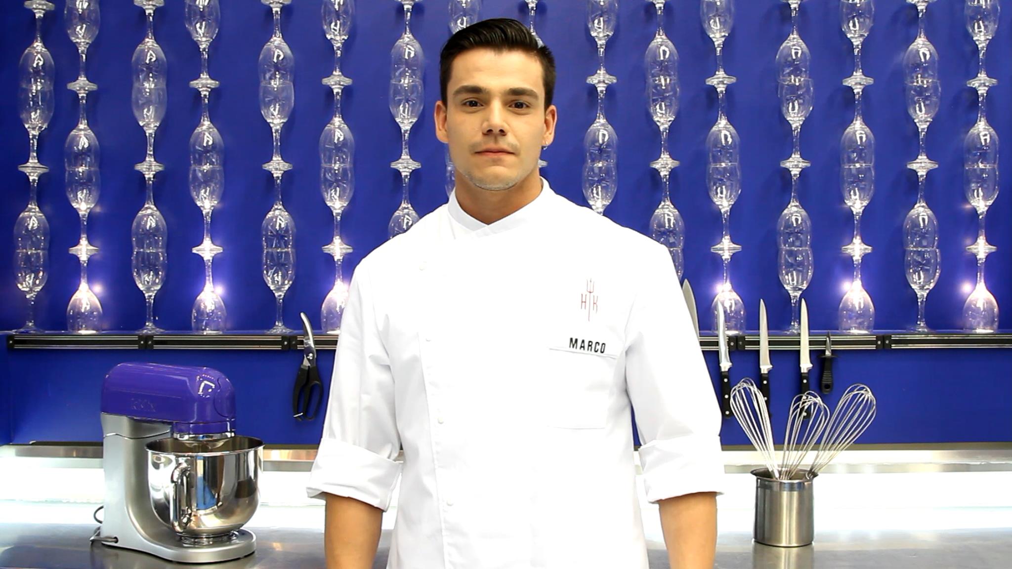 Marco começou a trabalhar na área aos 14 anos, em uma padaria e fez faculdade de gastronomia sem o apoio da família. Atualmente já foi modelo e hoje trabalha como torneiro mecânico enquanto tenta uma vaga na área gastronômica