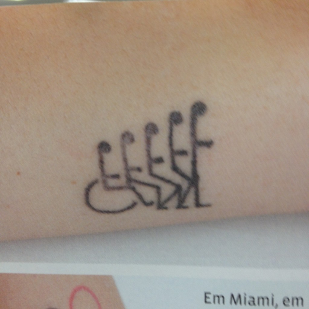 tatuagem de Laís