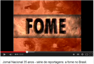 Reportagem do Jornal Nacional de 2002 é usada por campanha de Dilma Rousseff. (Foto: Reprodução/ Youtube)