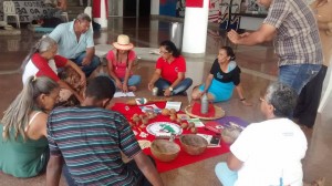 MST em greve de fome na Assembleia Legislativa de Goiás. (Foto: Divulgação)