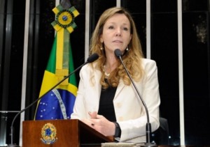 A senadora Vanessa Grazziotin (PCdoB-AM). Foto: Agência Senado